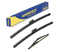 3 wiper Factory for Mercedes-Benz GLClass X166 GL63 GL450 GL350 GL550 2013-2015 ML Class W166 ML350 ML550 ML63 AMG 2012-2015 Front Rear Window Wiper Blade Set - 26"/23" Top Lock 19mm