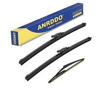 3 wipers Factory for Mercedes-Benz ML-Class 2006-2011 W164 ML320 ML350 ML550 ML63 2005-2012 X164 GL-Class 2006-2012 W251 R-Class Original Equipment Replacement Wiper Blades 28"+21"+12"(Set of 3)
