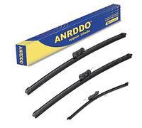 3 Wipers Factory Replacememt For 2018-2021 VW Volkswagen Tiguan Original Equipment Replacement Wiper Blades Set - 24"+22"+14" (Set of 3)