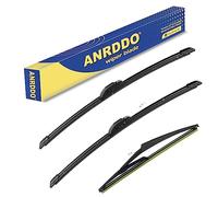 3 Wipers Factory Replacement For Nissan Juke 2011 2012 2013 2014 2015 2016 2017 Original Equipment Replacement Windshield Wiper Blade Set 22"+14"+12" (Set of 3)