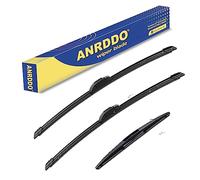 3 Wipers Factory Replacement For Subaru Crosstrek 2013-2017 XV Crosstrek 2013-2015 Impreza 2012-2016 Nissan Murano 11-2016 Windshield Wiper Blades Set 26"+16"+12"(Set of 3)