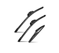 3 Wipers Factory Replacement for Toyota Prius 2004 2005 2006 2007 2008 2009 Original Equipment Windshield Wiper Blades Set 26"+18"+16" (Set of 3) U/J HOOK