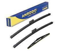 3 wipers Replacement For Toyota C-HR CHR 2016 2017 2018 2019 2020 2021 Original Equipment Windshield Wiper Blades Set 26"+16"+14" (Set of 3) Pinch Tab