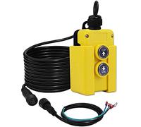 3 Wire Dump Trailer Remote Control Switch 12V for Single Acting Hydraulic Power Unit Hydraulic Pump Dump Trailer Truck Tipper …