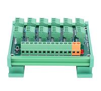 3 - Wire Terminal Block - Compact DIN Rail Mount, 12 - Channel Capture Card with NPN PNP Output Signals for Organized Industrial Wiring