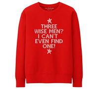 3 Wise Men I Can't Even Find One Sweater Festive Jumper 3 Wise Men I Can't Even Find One Sweater Festive Jumper Red