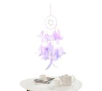 3 Worlds Dream Catcher with Circular Rat Feathers Dream Catcher for Weddings Boho Hanging LED Dream Catcher 3 Pack Car Decoration