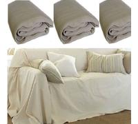 3 X 100% Cotton Twill Dust Sheets 12ft x 5ft / 3.60m x 1.54m - EQUIP247UK