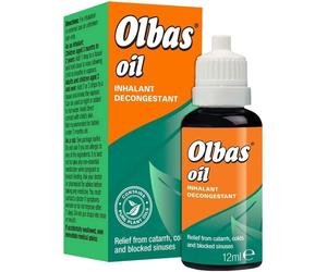 3 x 12ml Olbas Oil Inhalant Decongestant Nasal Spray