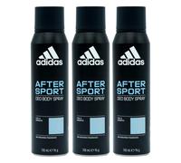 3 x 150ml Adidas 48H Cool & Aromatic Deodorant Spray - After Sport