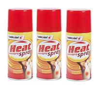 3 X 150ml Heat Massaging Spray Fast Relief Sports Sprains Injury Pains Deep Muscular