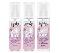 3 x 150ml Impulse Body Mist, Rose Quartz Inspired - Self Love