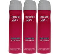 3 x 150ml Reebok Deodorant Body Spray for Women - Inspire Your Mind