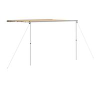 (3 x 2.5 x 2.15 m) vidaXL Camper & Caravan Awning Beige Mobile Home Trailer Awning Multi Sizes