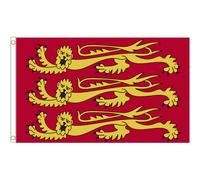 (3' x 2' - 90cm x 60cm) Old England Richard the Lionheart Polyester Flag