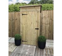 3 x 2 Pressure Treated Tongue And Groove Pent Garden Store Marlborough Natural One Size