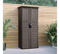 3 x 2 Suncast Mannington Storage Cabinet in Stone Grey - 3 X 2 Suncast Mannington Storage Cabinet In Stone Grey with Assembly