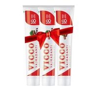 3 VICCO VAJRADANTI 18 HERBS AND BARKS AYURVEDIC TOOTHPASTE 3 LARGER PACK 200g
