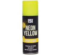3 x 200ml 151 Spray Paint Gloss Neon Yellow