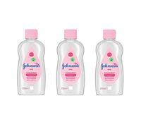 3 x 200ml Baby Oil Pure & Gentle Daily Care Massage Mild Formula Lock In Moisture Delicate Skin Dryness Hypoallergenic
