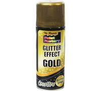 3 x 200ml GOLD Glitter Effect Spray Paint It's creative, Its Glitter AND IT SPRAYS It's ideal for decorating, great for spraying trees, pine cones, foilage paper, picture frames & similar materials. ETC