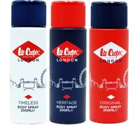 3 x 200ml Lee Cooper Deodorant Body Spray - Mix