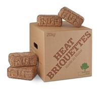 3 x 20KG Packs Eco Heat Logs Briquettes - (72 Briq