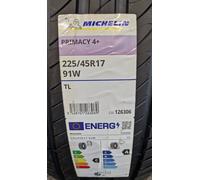 2 x 225/45 R17 Michelin Primacy 4+ 91W TL 2254517 225 45 17 - TWO TYRES