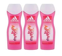3 x 250ml Adidas Shower Gel for Women 250ml - Fruity Rythm