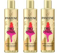 3 x 250ml Pantene Pro-V Emily in Paris Miracle Serum Shampoo - Repair & Protect
