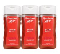 3 x 250ml Reebok Shower Gel for Women - Move Your Spirit