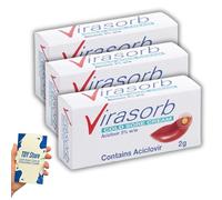 3 x 2g 5% Cold Sore Relief Cream (3 Packs) - Effective Treatment - TDY Bundle Including Cold Sore Care & Prevention Guide