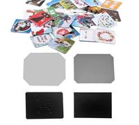 3 x 2in /3.5 x 2.5in Photo Magnet Maker Machine Consumables Rectangular Fridge Magnet Maker Supplies DIY Square Photo Picture Button Press Refills(100set,80 * 53mm(3 * 2inch))