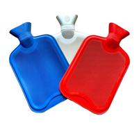 3 X 2L Hot Water Bottle Natural Rubber Warmer Large Pain Relief Heat Aching New