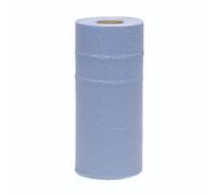 3 X 2Work 2-Ply Hygiene Roll 250mmx40m Blue CPD43579+Finchley Pen Free