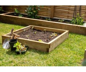3 x 3 Forest Garden Caledonian Compact Raised Bed - Pressure Treated