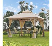 Alfresco 3x3x2.75m Gazebo, Cream