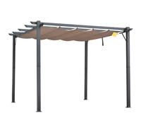 3 X 3 Meter Aluminium Pergola Canopy Gazebo Awning Outdoor Garden Sun Shade Shelter Marquee Party BBQ