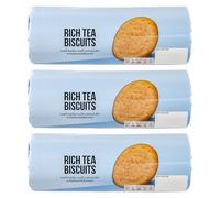 3 x 300g Classic British M&S Rich Tea Plain Biscuits, Perfect For Dunking, Crisp & Light Taste, 900g