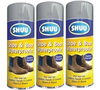 3 x 300ml Sho, Boot Cleaner Spray For Leather Fabric Canvas Protect