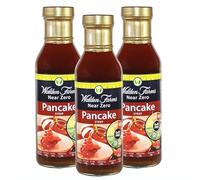 3 x 355mL | Walden Farms Near Zero Calorie Pancake Flavoured Syrup 355ml | Guilt Free | Dairy Free | Gluten Free | 3 Pack