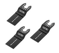 3 x 35mm Saxton Blades Compatible with Worx Sonicrafter, Quick Fit Hyperlock Oscillating Multitool