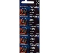 Renata Watch Battery Swiss Made Renata 393 or SR754SW Or AG5 1.5V (3 x 393 Or SR 754 SW)