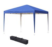 3 x 3m Garden Pop Up Gazebo Marquee Party Tent Wedding Canopy - Blue