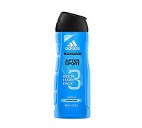 3 x 400ml Adidas 3 in 1 (Body Hair Face) Shower Gel - Sport Energy