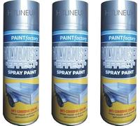 3 x 400ML Metal Paint Galvanised Effect Spray Paint High Density Repair & Protect Metal Paint Outdoor Spray