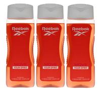 3 x 400ml Reebok Shower Gel for Women - Move Your Spirit