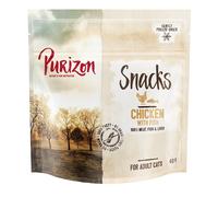 Purizon Cat Snacks - Grain-Free Chicken & Fish - Multibuy: 3 x 40g