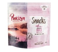 Purizon Cat Snacks - Grain-Free Duck with Fish - Multibuy: 3 x 40g