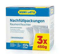 3 x 450 g Refill Bags HUMYDRY Dehumidifier